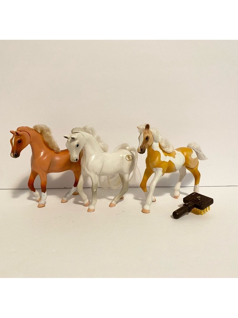 Grand Champion Vintage Horses 3” Horse Pony Figurines Toys Lot Of 3 Figures